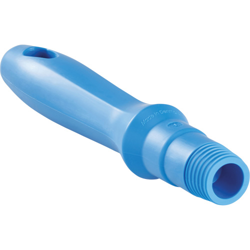 Mini manche, Brosse/Support &agrave; tampon/Grattoir/Raclette, Bleu, Standard, 6-1/4" lo Pronet Distribution