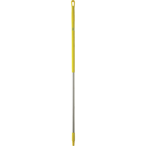 Manche, Balai/Brosse/Support &agrave; tampon/Grattoir/Raclette, Jaune, Ergonomique, 59" lo Pronet Distribution
