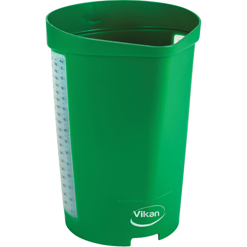 Measuring Jug, Plastic, Green, 65 oz. Pronet Distribution