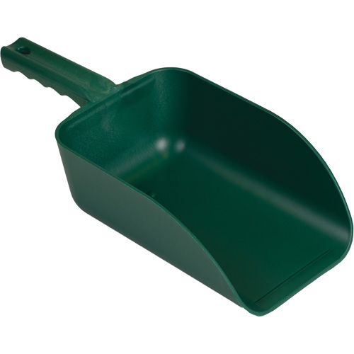 Metal Detectable Hand Scoop, Plastic, Green, 82 oz. Pronet Distribution