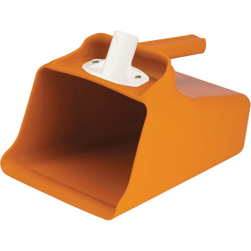 Grande pelle &agrave; main &agrave; puiser, Plastique, Orange, 128 oz. Pronet Distribution