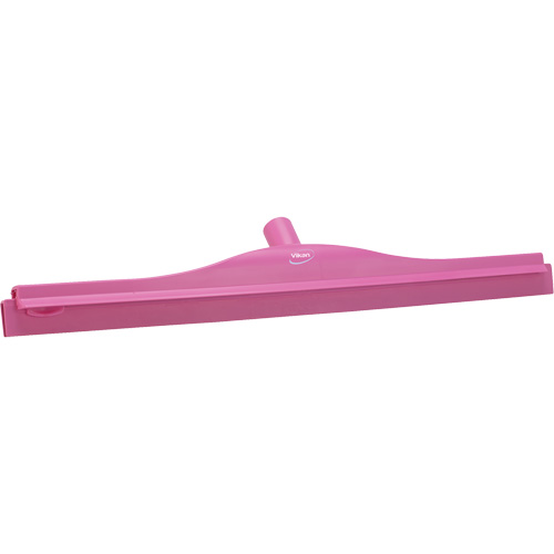 Double Blade Ultra Hygiene Floor Squeegee, 24", Pink Pronet Distribution
