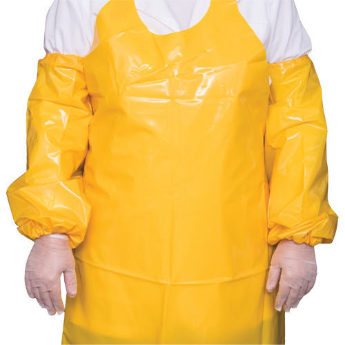 Manchettes Top Dog, 21", Polyur&eacute;thane, Jaune Pronet Distribution