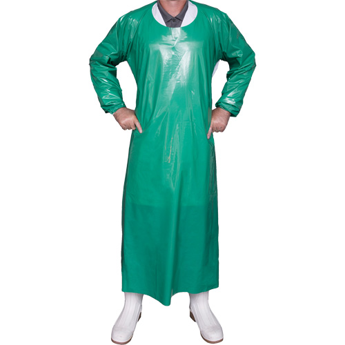 Blouse Top Dog de 6 mil, Grand, Vert, Polyur&eacute;thane Pronet Distribution