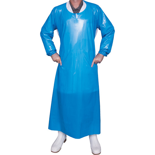 Blouse Top Dog de 6 mil, Grand, Bleu, Polyur&eacute;thane Pronet Distribution