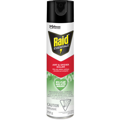 Raid&reg; Essentials Ant & Spider Killer, 350 g, Aerosol Can Pronet Distribution