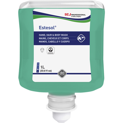 Estesol&reg; Hand, Hair and Body Cleaner, 1 L, Rain Forest, Plastic Cartridge Pronet Distribution