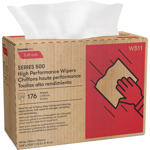 Essuie-tout Spunlace haute performance Pro Tuff-Job, Tout usage, 12-1/2" lo x 9-1/4" la Pronet Distribution