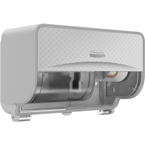 Distributeur de papier hygi&eacute;nique horizontal en rouleaux standards Icon, Multiple Capacit&eacute; du rouleau Pronet Distribution