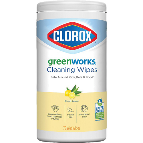 GreenWorks Cleaning Wipes, 75 Wipes Pronet Distribution
