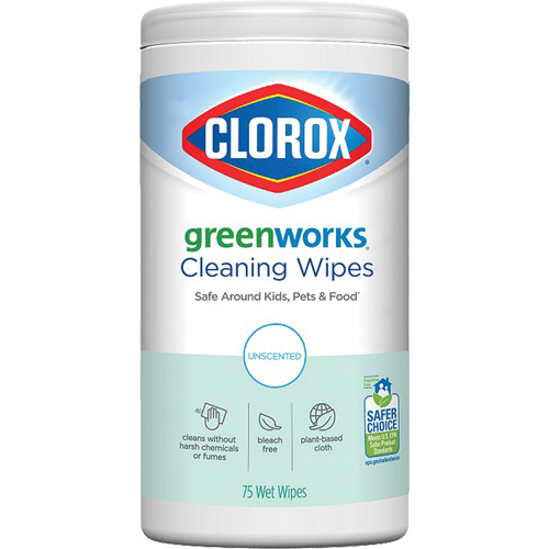 GreenWorks Cleaning Wipes, 75 Wipes Pronet Distribution