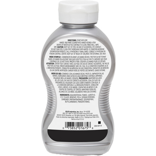 Hand Cleaner, Gel/Pumice, 295.74 ml, Bottle, Cherry Pronet Distribution