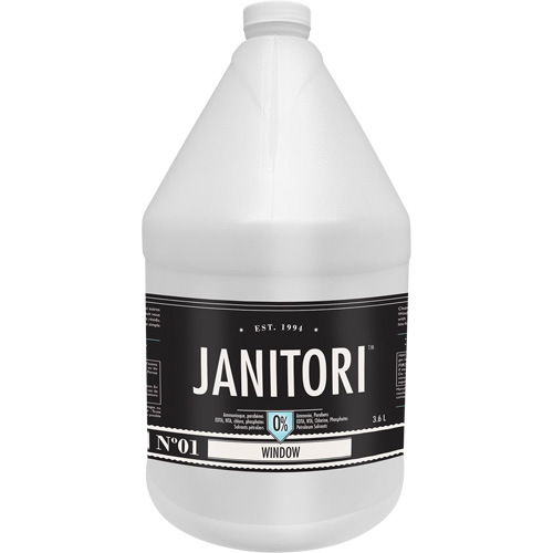Nettoyant &agrave; fen&ecirc;tre Janitori 01, 4 L, Cruche Pronet Distribution