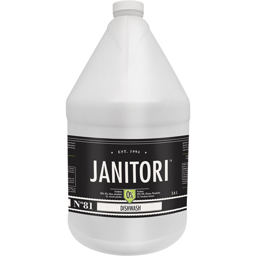Nettoyant &agrave; vaisselle Janitori 81, Liquide, 4 L Pronet Distribution