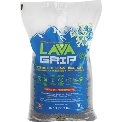 LavaGrip Traction-Aid, Container Size 35.3 lbs. (16 kg), Bag Pronet Distribution