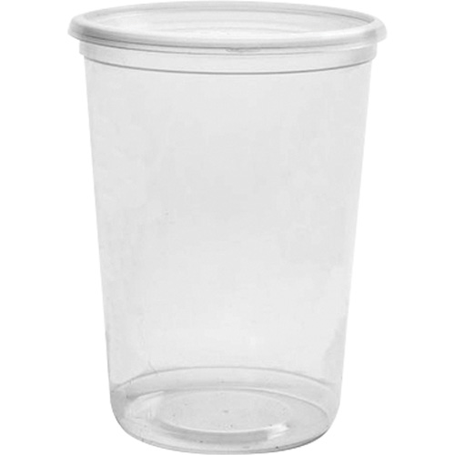 Contenant &agrave; charcuterie transparent sans couvercle Magik 32 oz, Plastique, Ronde Pronet Distribution