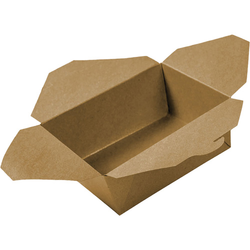 Kraft Take Out Food Containers, Corrugated, Rectangular Pronet Distribution