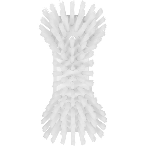 Hand Brush, Extra Stiff Bristles, 9-1/10" Long, White Pronet Distribution