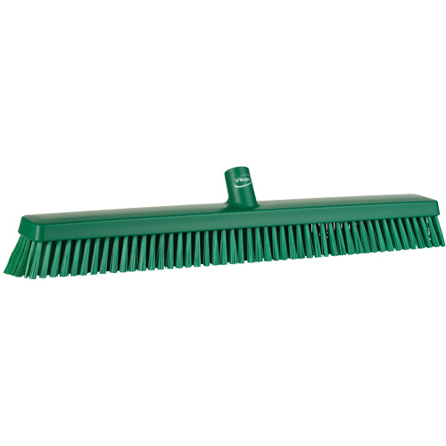 Balai-brosse robuste, Crins Fin/Ferme, 24", Vert Pronet Distribution