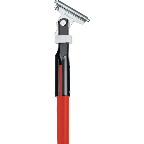 Manche rouge pour vadrouille &agrave; &eacute;pousseter Clipper, Fibre de verre, 1" dia, 60" lo Pronet Distribution