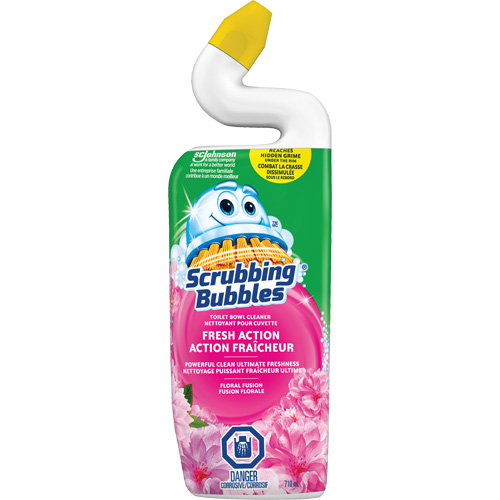 Gel nettoyant &agrave; triple action pour cuvette Scrubbing Bubbles, 710 ml, Bouteille Pronet Distribution