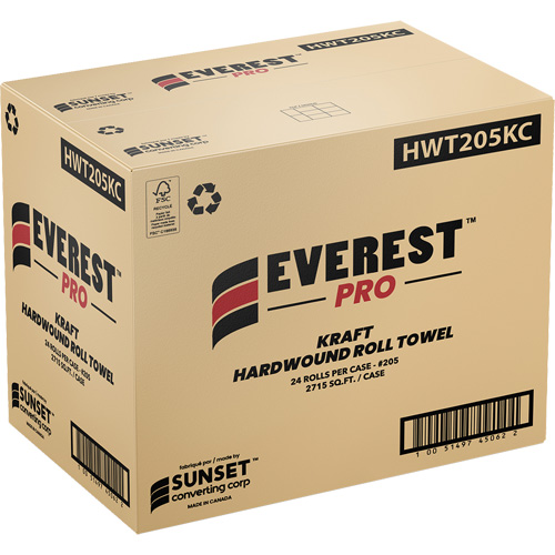 Everest Pro Kraft Hardwound Roll Towels, 1 Ply, Standard Pronet Distribution