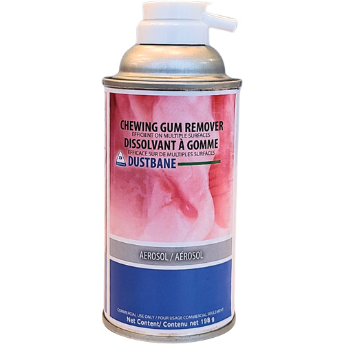 Nettoyant pour gomme &agrave; m&acirc;cher, 198 g, Canette a&eacute;rosol Pronet Distribution