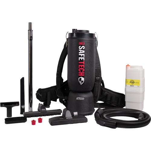 Omega SafeTech HEPA Backpack Vacuum Pronet Distribution