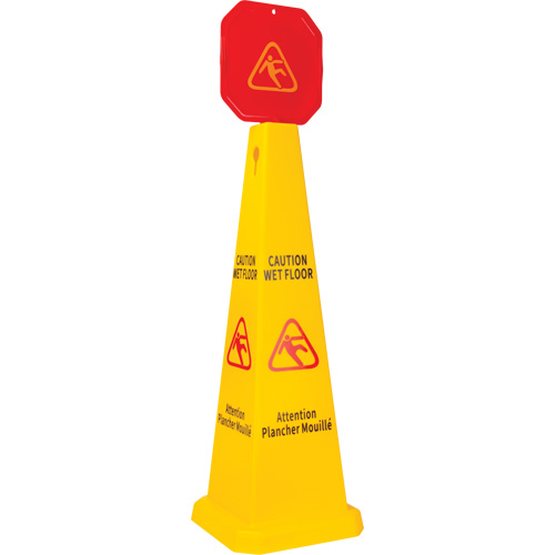 Wet Floor Safety Cone Topper, Pictogram Pronet Distribution