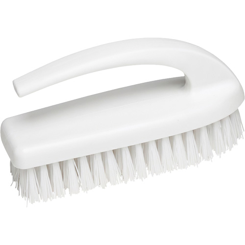 Brosse &agrave; r&eacute;curer de style fer &agrave; repasser, 6" l, Soies Polypropyl&egrave;ne, Bleu Pronet Distribution