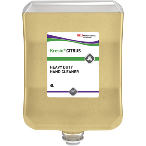 Savon pour les mains Kresto aux agrumes, Cr&egrave;me, 4 L, Parfum&eacute; Pronet Distribution
