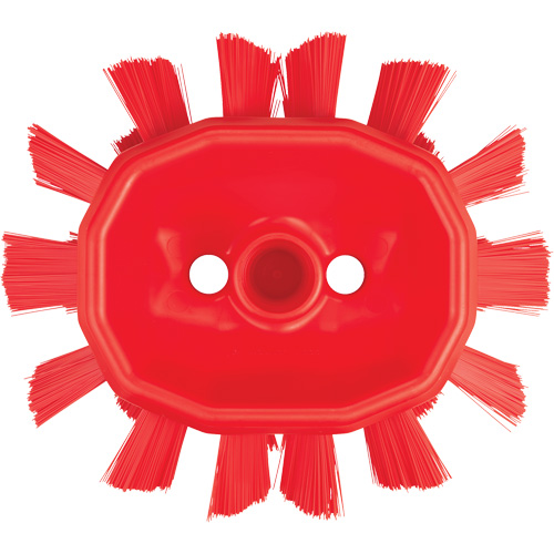 Brosse UST pour cuves, Soies Ferme, Longueur de 7-1/2", Rouge Pronet Distribution