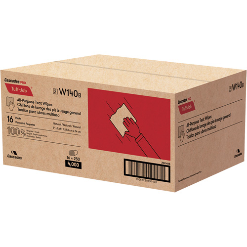 Essuie-tout PRO Tuff-Job pour mamelle, Tout usage, 10-1/4" lo x 9-1/8" la Pronet Distribution