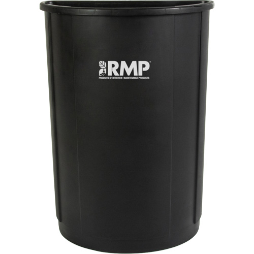 Poubelle demi-ronde, Poly&eacute;thyl&egrave;ne, 21 gal. US Pronet Distribution