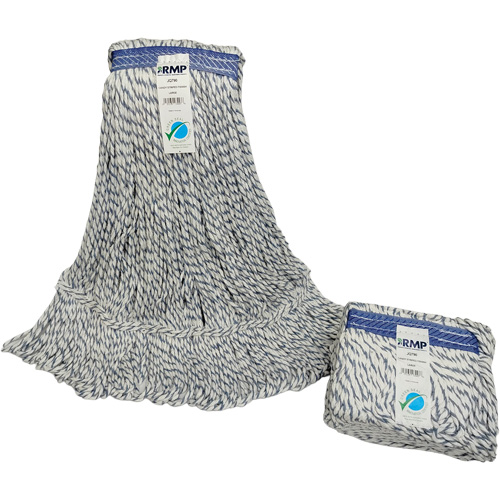 Candy-Striped Mop Head, Floor Finishing, Synthetic, Loop Style Pronet Distribution
