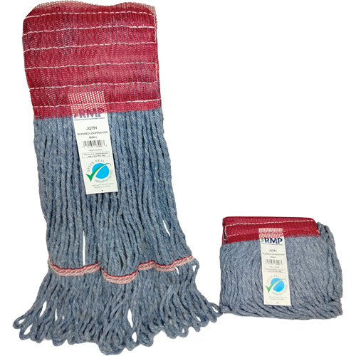 Wide-Band Mop Head, Antimicrobial/Floor Finishing/Specialty, Cotton/Rayon/Synthetic, Loop Style Pronet Distribution