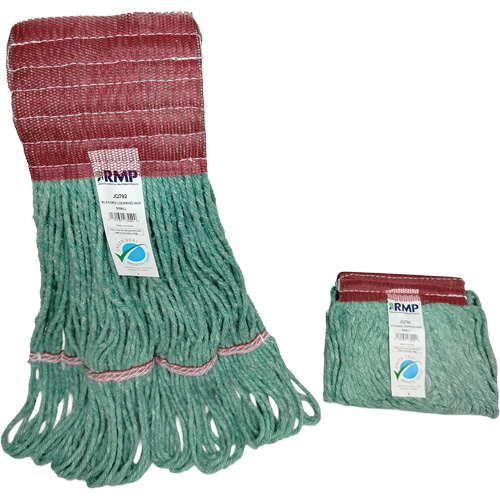 Wide-Band Mop Head, Antimicrobial/Floor Finishing/Specialty, Cotton/Rayon/Synthetic, Loop Style Pronet Distribution