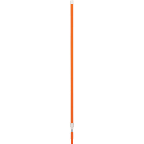 Manche, Balai/Brosse/Vadrouille &agrave; &eacute;pousseter/Support &agrave; tampon/Grattoir/Raclette/Vadrouille humide, Orange, T&eacute;lescopique, 62" - 109-2/5" lo Pronet Distribution
