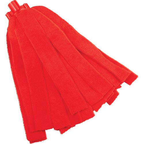 Vadrouille &agrave; fente, rouge, Microfibre, Style Coup&eacute; Pronet Distribution