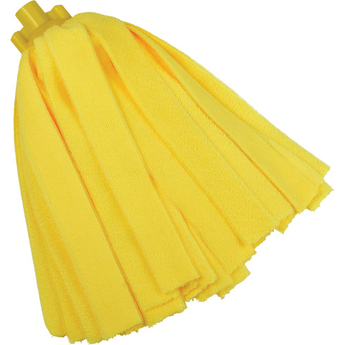 Vadrouille &agrave; fente, jaune, Microfibre, Style Coup&eacute; Pronet Distribution