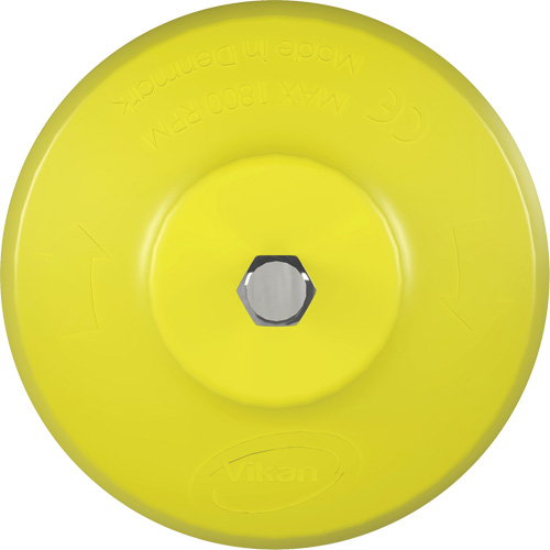 HyDrive Round Drill Brush, Extra Stiff Bristles, 3-1/10" Long, Yellow Pronet Distribution