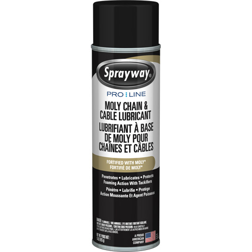 Pro Line Moly Chain & Cable Lubricant, Aerosol Can Pronet Distribution