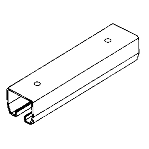 Rail de roulement pour murs-rideaux, 10' lo Pronet Distribution