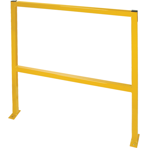 Protecteurs de p&eacute;rim&egrave;tre - Style tubulaire, 96" la x 49-1/2" h, Jaune Pronet Distribution