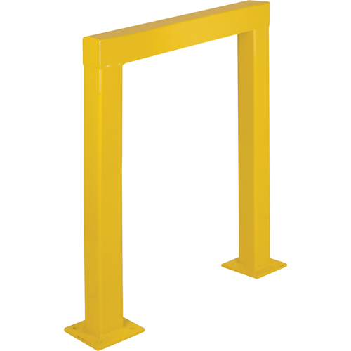 Barri&egrave;res de s&eacute;curit&eacute;, 3' la x 3,5' h, Jaune Pronet Distribution