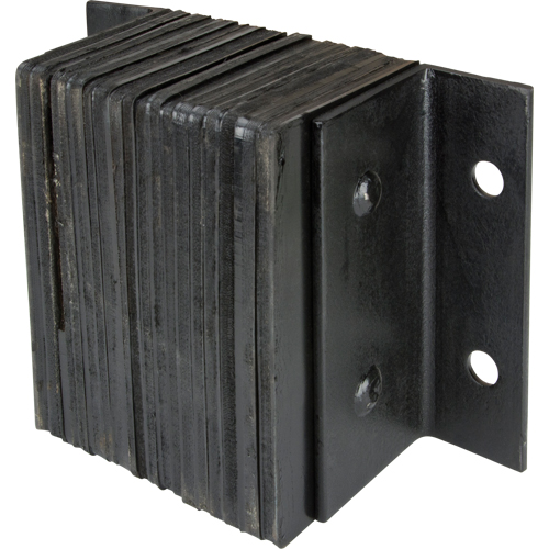 Butoirs de quai lamell&eacute;s, Horizontal, Caoutchouc, 12" la x 6" p x 10" h Pronet Distribution