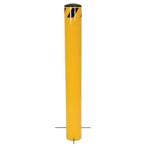 Bornes &agrave; couler, Acier, 36-1/2" h x 5-9/16" la, Jaune Pronet Distribution