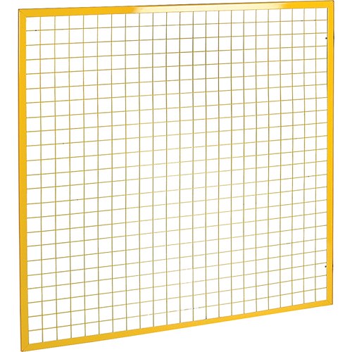 Wire Mesh Partition Components - Panels, 4' H x 8' W Pronet Distribution