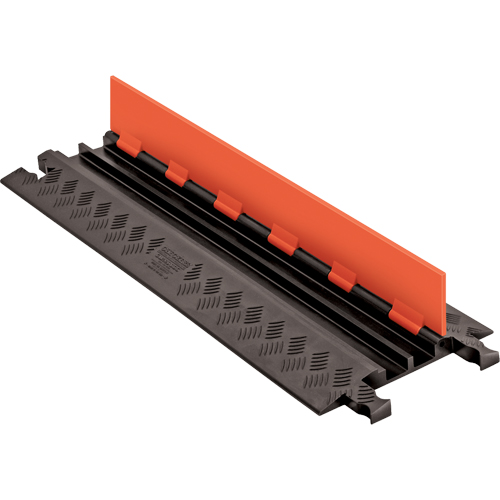 Guard Dog&reg; Low Profile Cable Protector, 2 Channels, 36" L x 11.94" W x 1.25" H Pronet Distribution