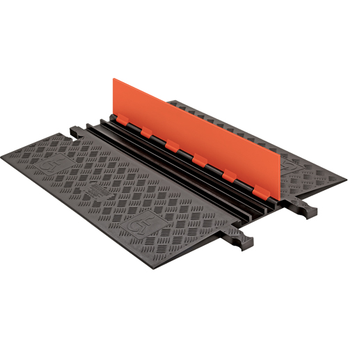 Guard Dog&reg; Low Profile ADA/DDA Cable Protector, 3 Channels, 36" L x 30.3" W x 1.25" H Pronet Distribution